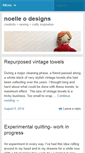 Mobile Screenshot of noelleodesigns.com